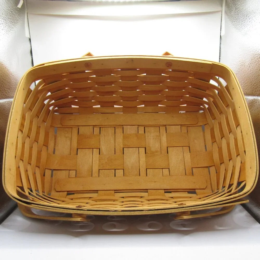 Longaberger Basket with Liner and Protector - Picture 3 of 13